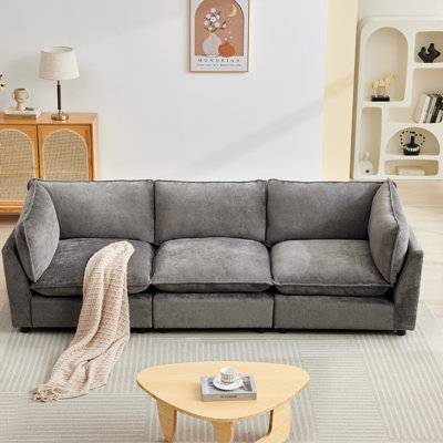 Eagan 106" 3 - Piece Modular Sofa