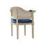 Chaise avec accoudoirs en lin 24 po Bramford-101378081