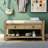 Shoe Rack With Cushioned Seat And Drawers, Multipurpose Entryway Storage Bench-1110796898