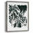 Ink Jungle II Framed Print - Solid Wood-661351882