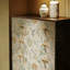 Armoire de rangement de salon en bois massif à 5 tiroirs
