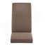 Chaise longue rembourrée incurvée pour le salon