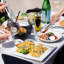 Ensemble d'ustensiles de service de 12 pièces en acier inoxydable pour la réception de banquet, comprenant des cuillères de service et des pinces-1145799134