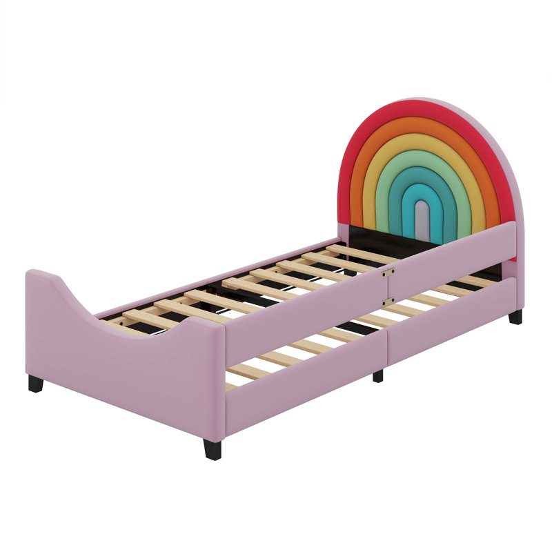  Lit de jour simple en velours arc-en-ciel Artak