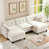 Chenille beige sélectionné