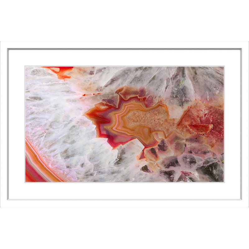 « sable layers », reproduction d’art encadrée, H 24 po x l 36 po x P 1,5 po
