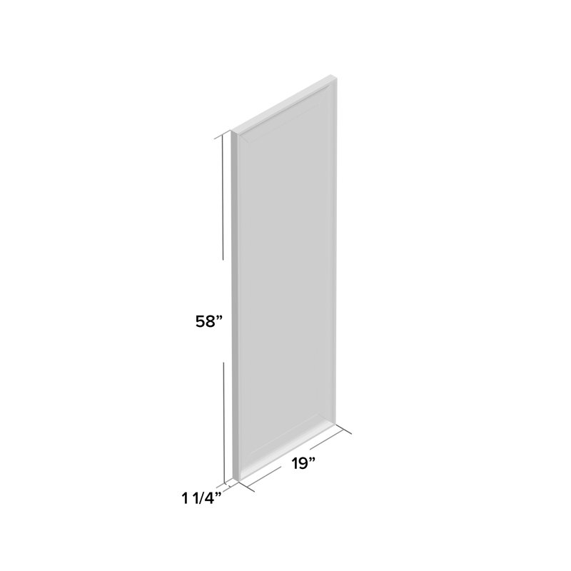 Undercliff Leaning Mirror, 58" H x 19" W