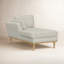Chaise longue rembourrée Rudi