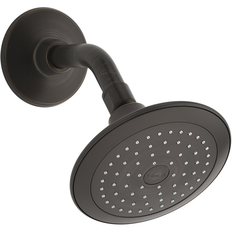 Kohler Alteo 1.75 GPM Single-Function Showerhead with Katalyst Air-Induction Technology, Oil Rubbed Bronze