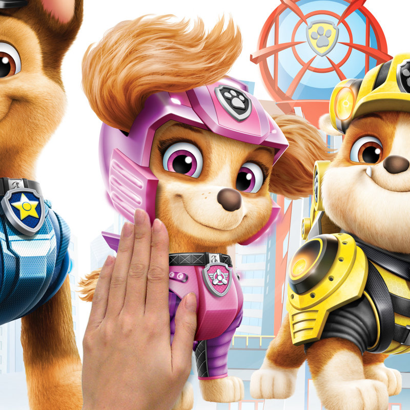 Adhésif décoratif géant Paw Patrol