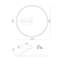 Plafonnier semi-encastré Roda-103256074-103256075