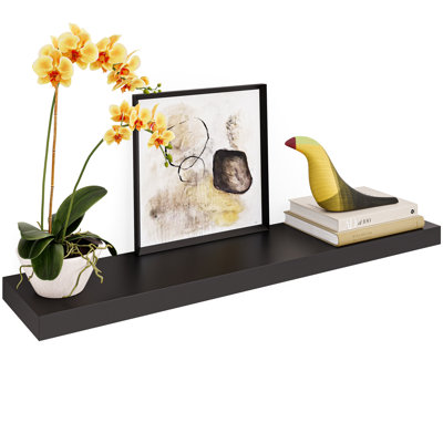 Miami 36" Floating Shelf for Wall, 8" Depth Long Mounted Wall Shelf