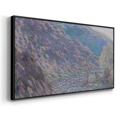 Série paysage - CCLxxxix - Toile tendue avec châssis encadré - Prêt à être accroché