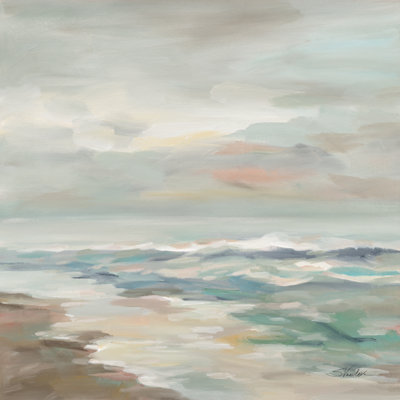 " Pastel Tide " by Silvia Vassileva Painting Print