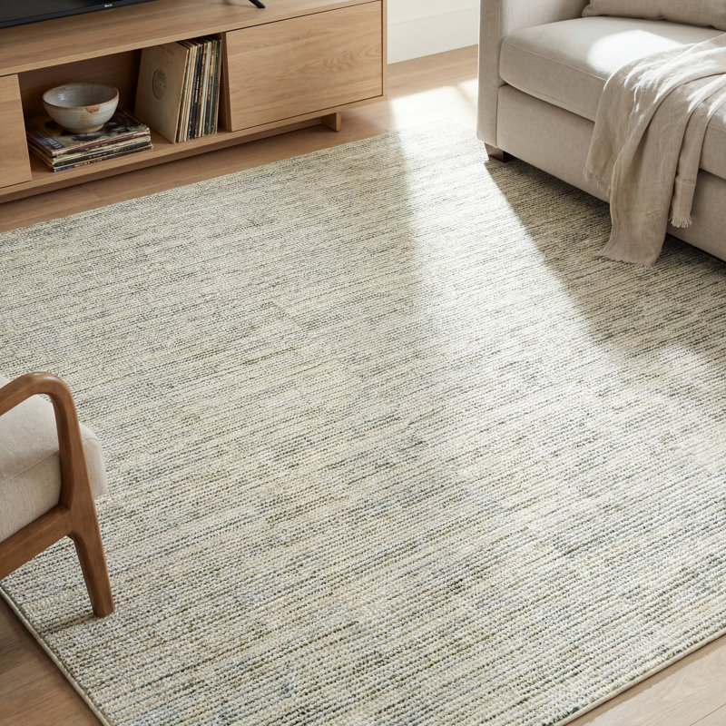 Tapis ivoire / bleu Amot, Ivoire / bleu, Rectangle 8'6" x 11'7"