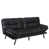 Similicuir noir est en rupture de stock