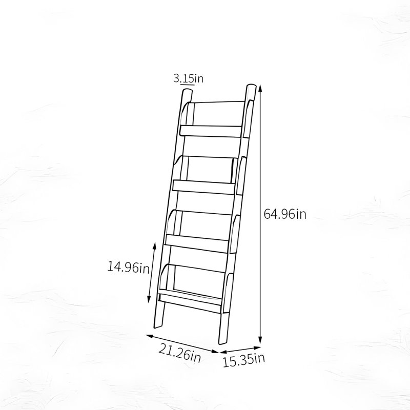 Modern simple acrylic display bookcase, Transparent