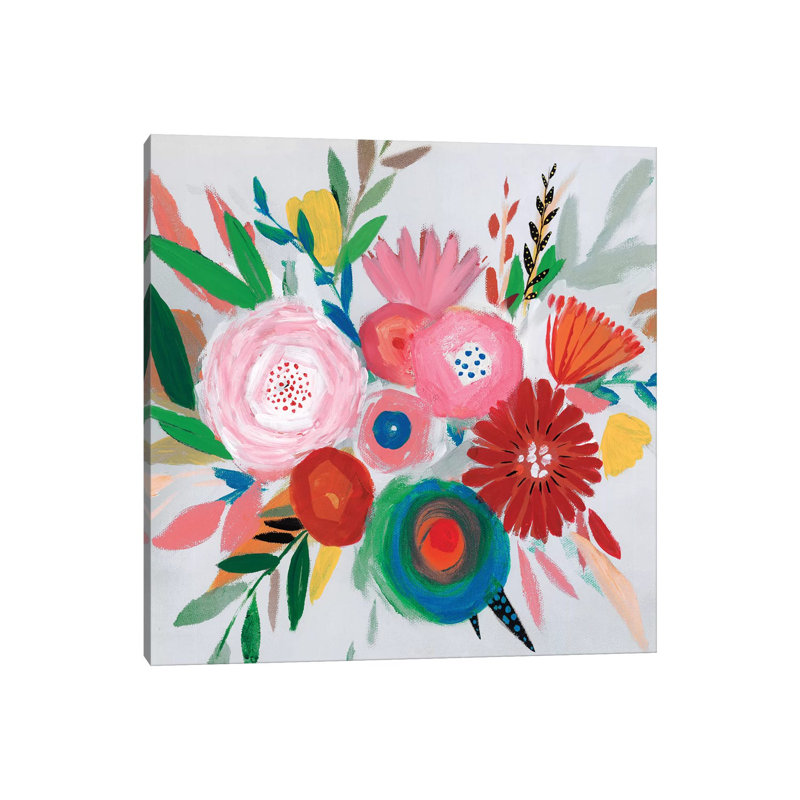 Circular Colour Palette II by Isabelle Z - Wrapped Canvas Painting, 30.48cm H x 30.48cm W x 1.91cm D