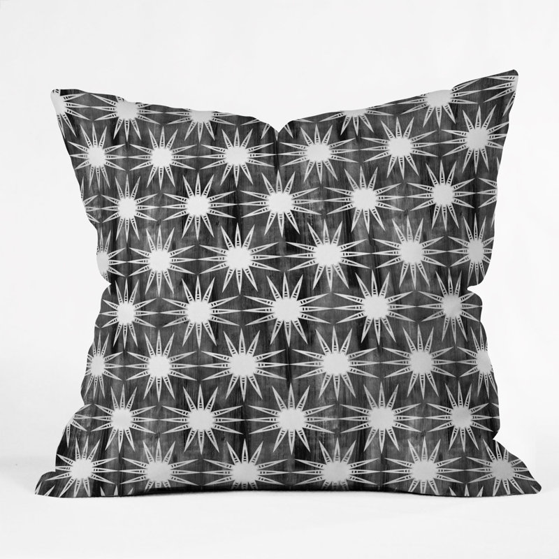 Coussin décoratif intérieur/extérieur soleil schatzi brown mila, 16 po x 1 po