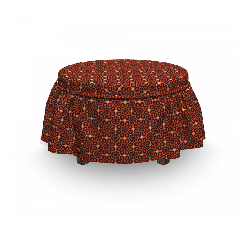 Housse pour repose-pieds motifs floral southeastern