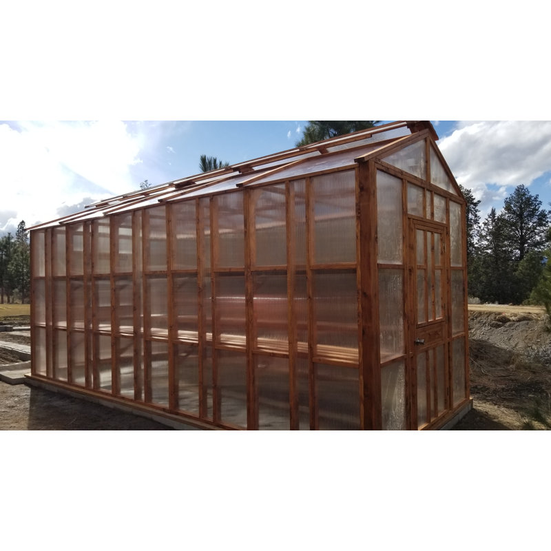 Lifestyle Package Greenhouse Kit, 8'7'' W x 16'7'' D