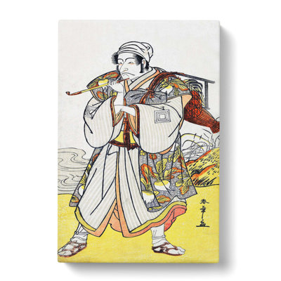 The Actor Danjuro III by Katsukawa Shunsho - Wrapped Canvas