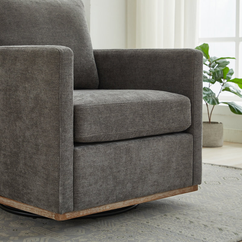Fauteuil club, Charcoal