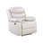 Beige Synthetic Leather Power Motion Recliner-637930035-637930036