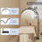 LED Floor Lamp With Flexible Gooseneck - Adjustable Brightness & Color Temperature For Eyelash Extensions, Nail Art, Tattoos, Skincare, Reading, And Office Use
