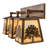Rustic Lodge 3 - Light Dimmable Vanity Light