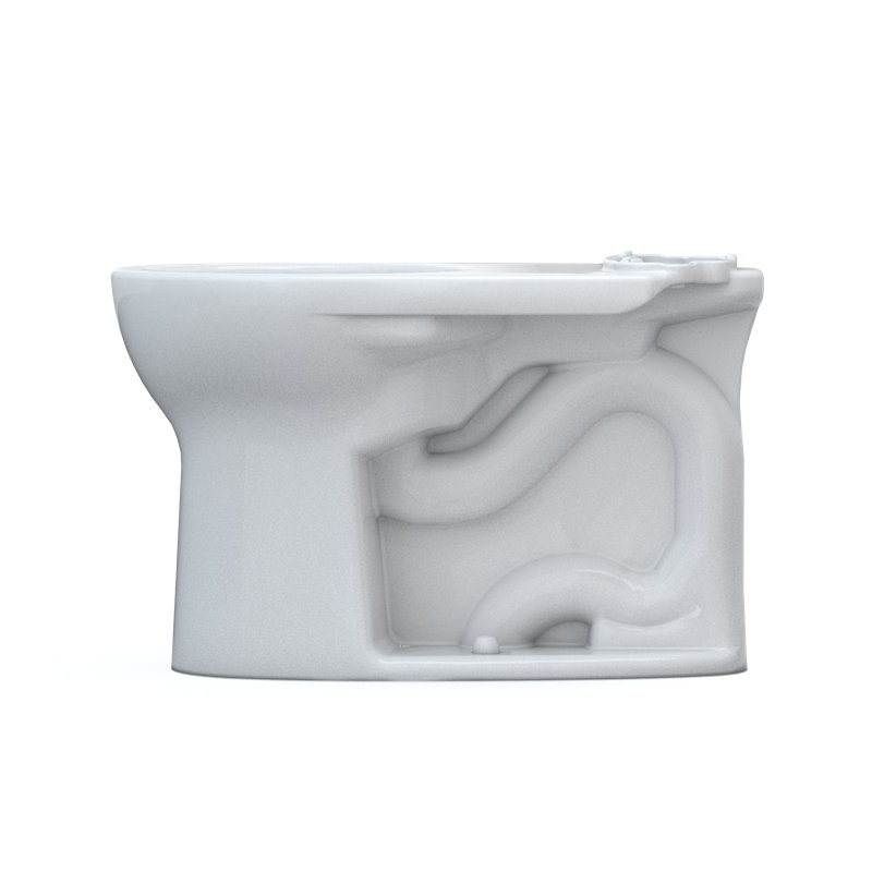 TOTO® Drake® Round TORNADO FLUSH® Toilet Bowl with CEFIONTECT®, Colonial White - C775CEFG#11, Cotton White