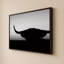 «Bull Set BW» par Nathan Larson - Impression sur toile-742066626-742066649-742066652