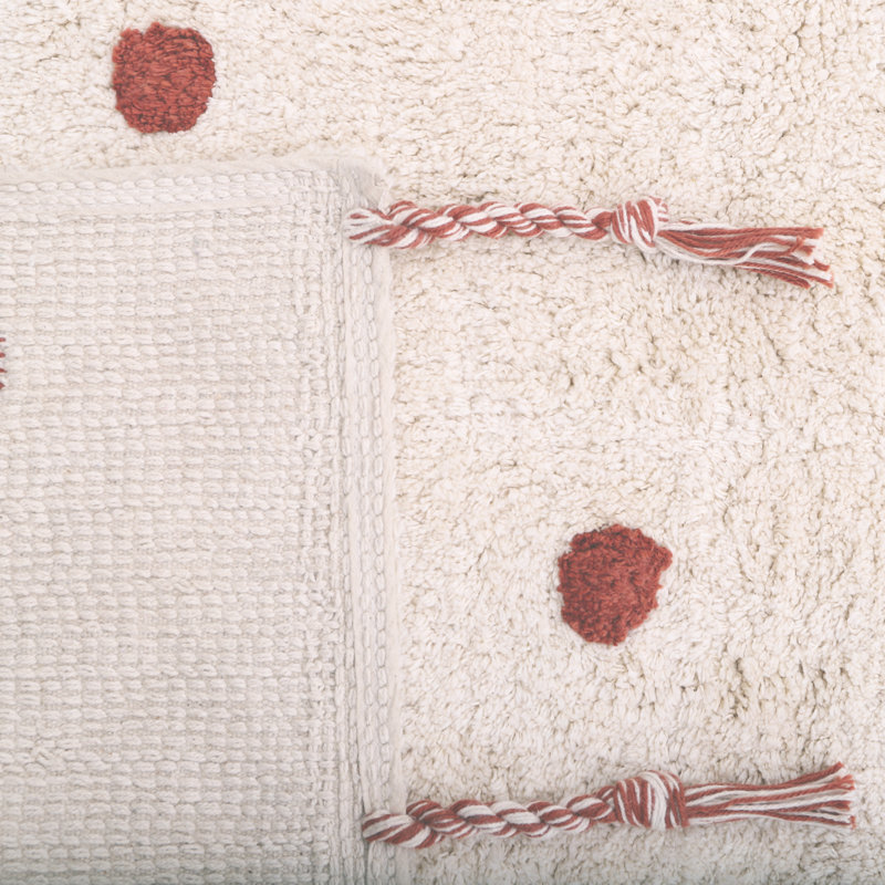 Cobden Hand Tufted Cotton Beige/Black Rug