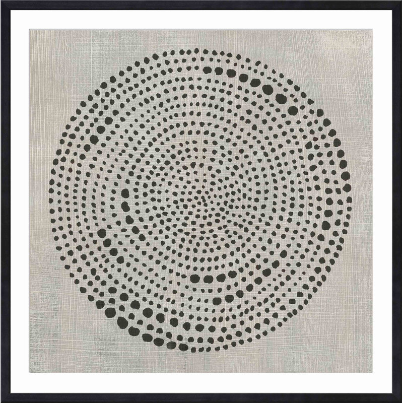 Mythos I par Chariklia Zarris - peinture encadrée, H 35,8 po x l 35,8 po x P 1,18 po