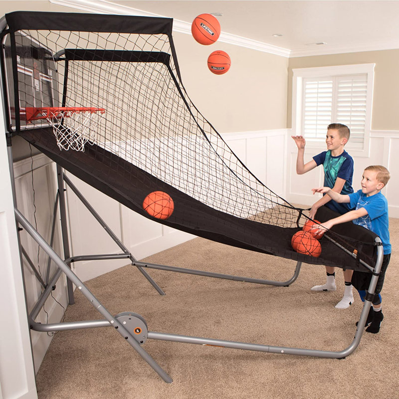 Lifetime 2 Player Plug-in Basketball Arcade Game with 12 Games Included