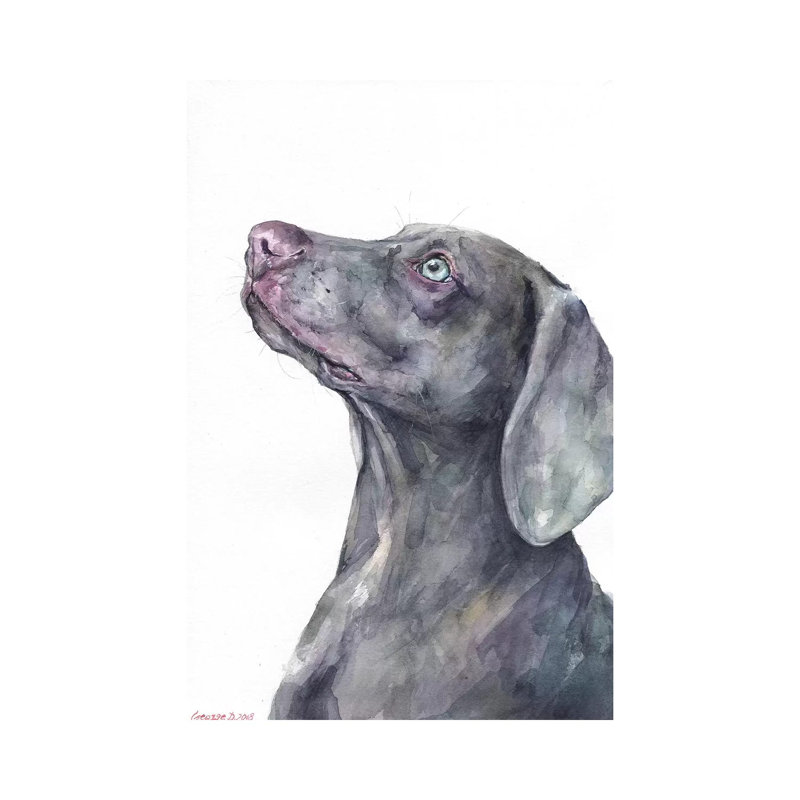 The Soul by George Dyachenko - Wrapped Canvas Painting, 66.04 cm H x 45.72 cm W x 3.175 cm D