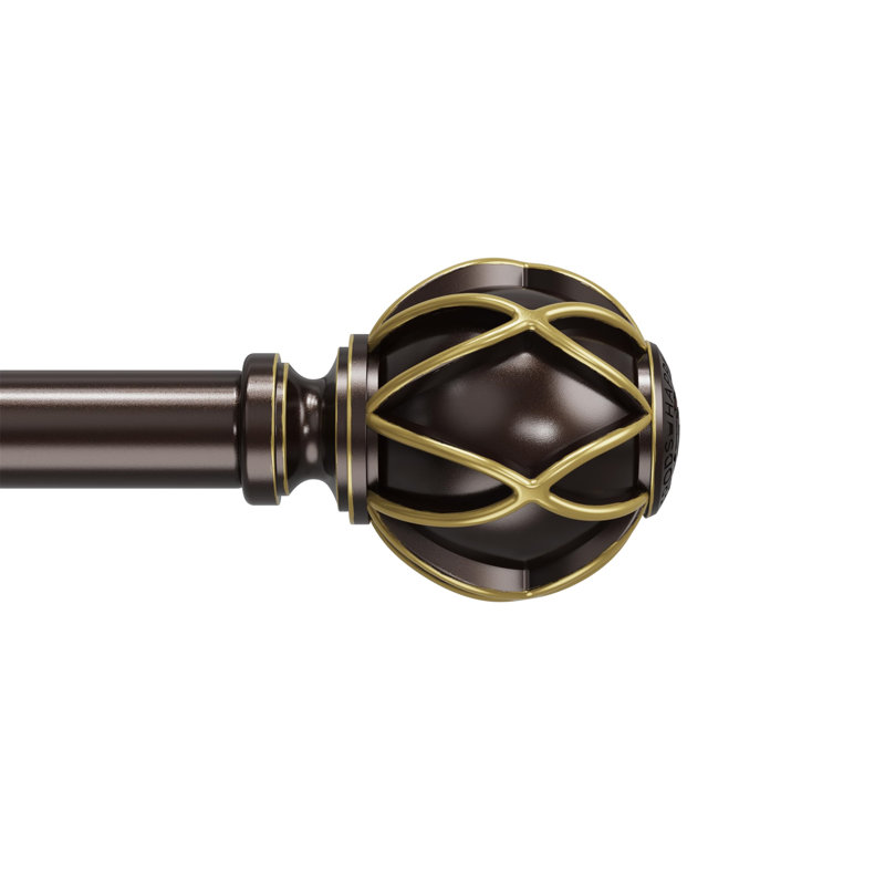Tonsey Curtain Track/Rail, Bronze, 190cm