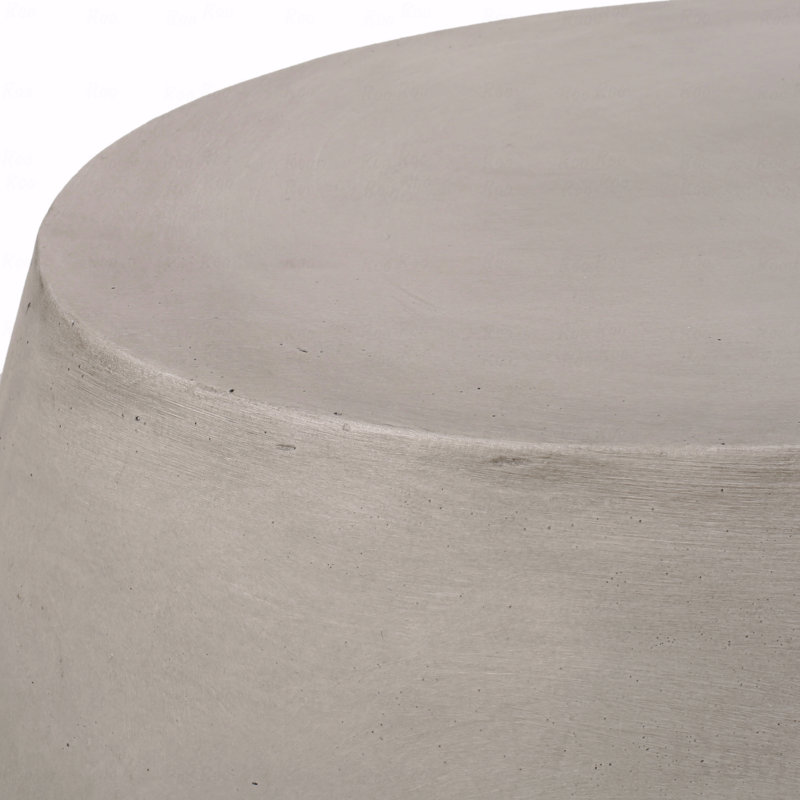 Outdoor Lightweight Concrete Side Table