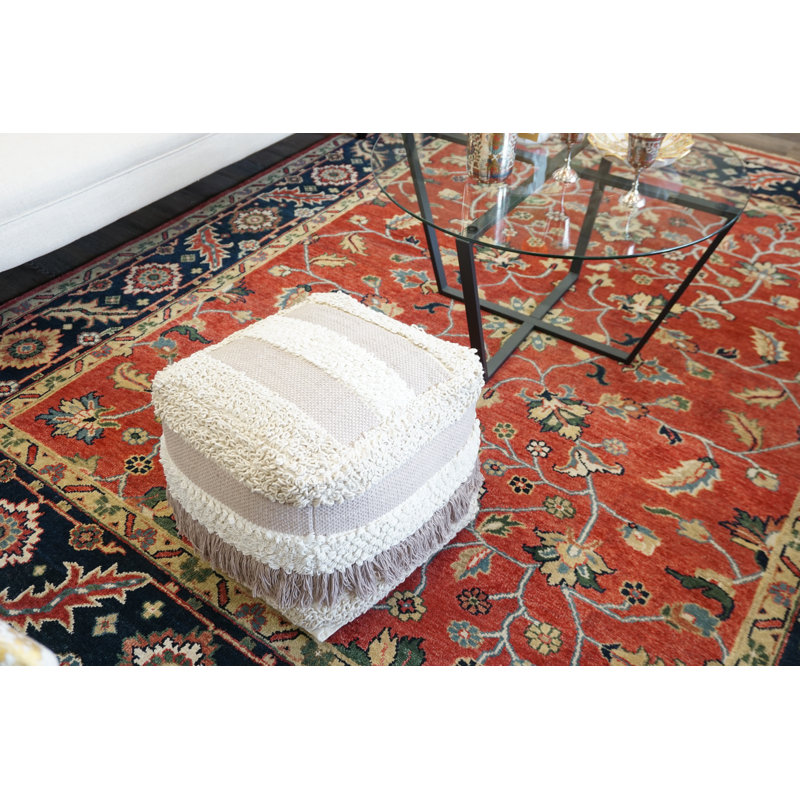 Lipman Upholstered Pouf