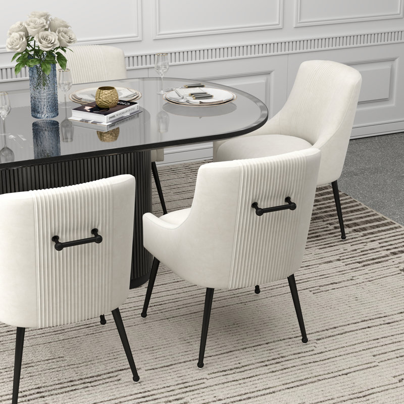Chaise d'appoint Dinnington, Beige