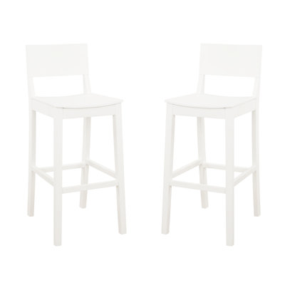 Yalingup Stool with a Solid Wood Frame