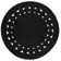 Round Johna Handmade Jute/Sisal Black Area Rug