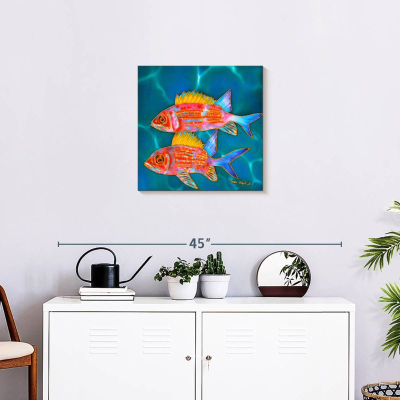 Brampt Squirrelfish, 20" H x 20" W