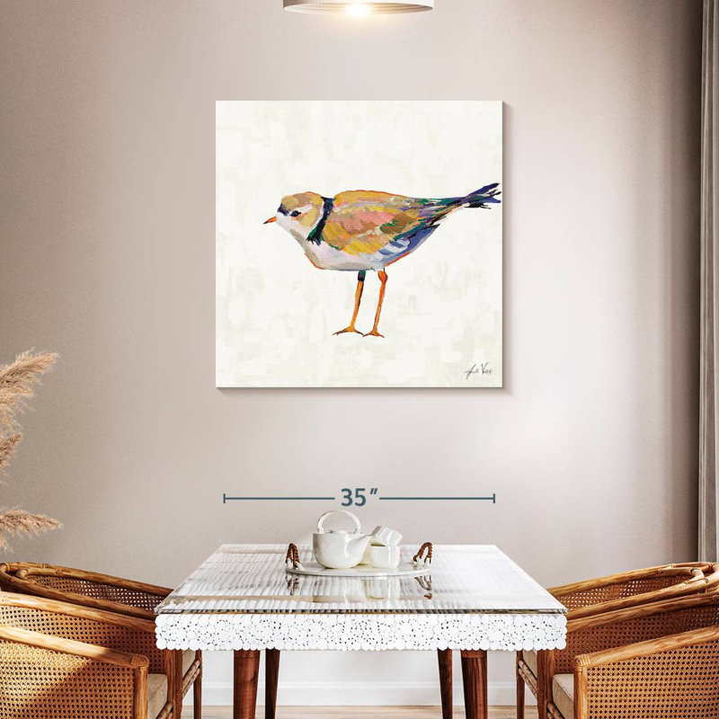 Crowle Coastal Plover IV Linen, H 36 po x l 36 po