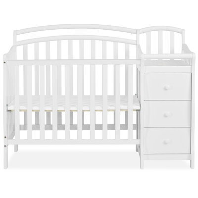 Caso 4-in-1 Mini Convertible Crib and Changer -  Dream On Me, 630-W