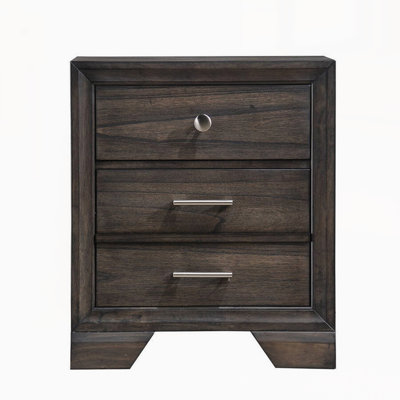 Modern Nightstand with Drawers