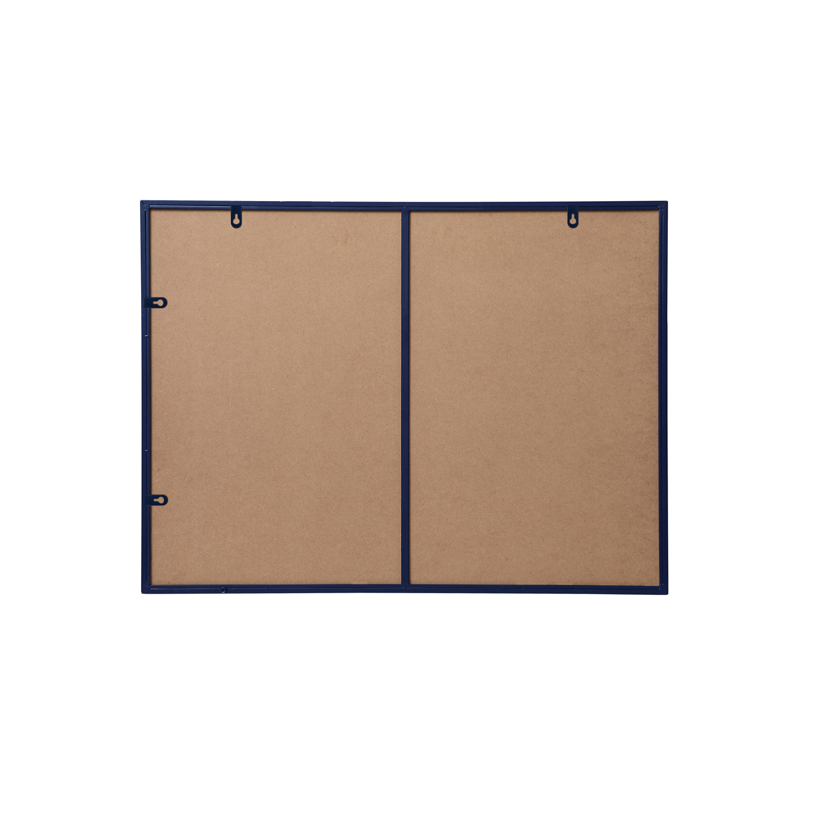 Sabine Metal Rectangle Wall Mirror, 40" x 30", Blue