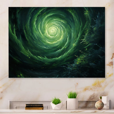 Clorice - Abstract Spirals Metal Wall Print