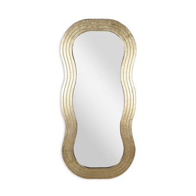 Renelsa Rectangle Manufactured Wood Wall Mirror