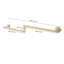 Iron Wall Wall Mounted Coat Rack